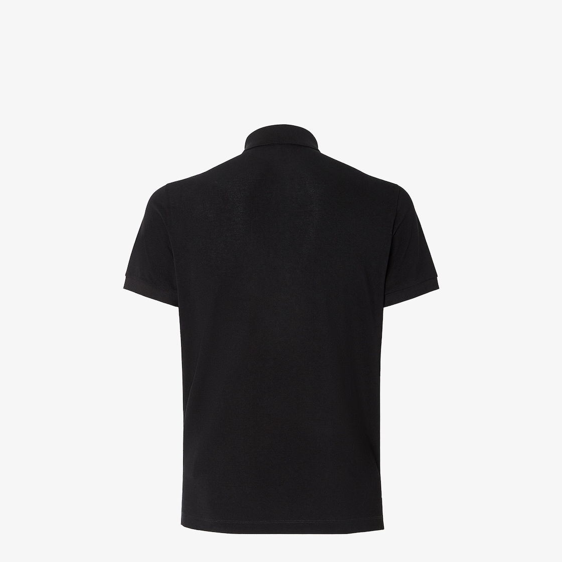 Polo Shirt Black piqué polo shirt Black - Image 2/3