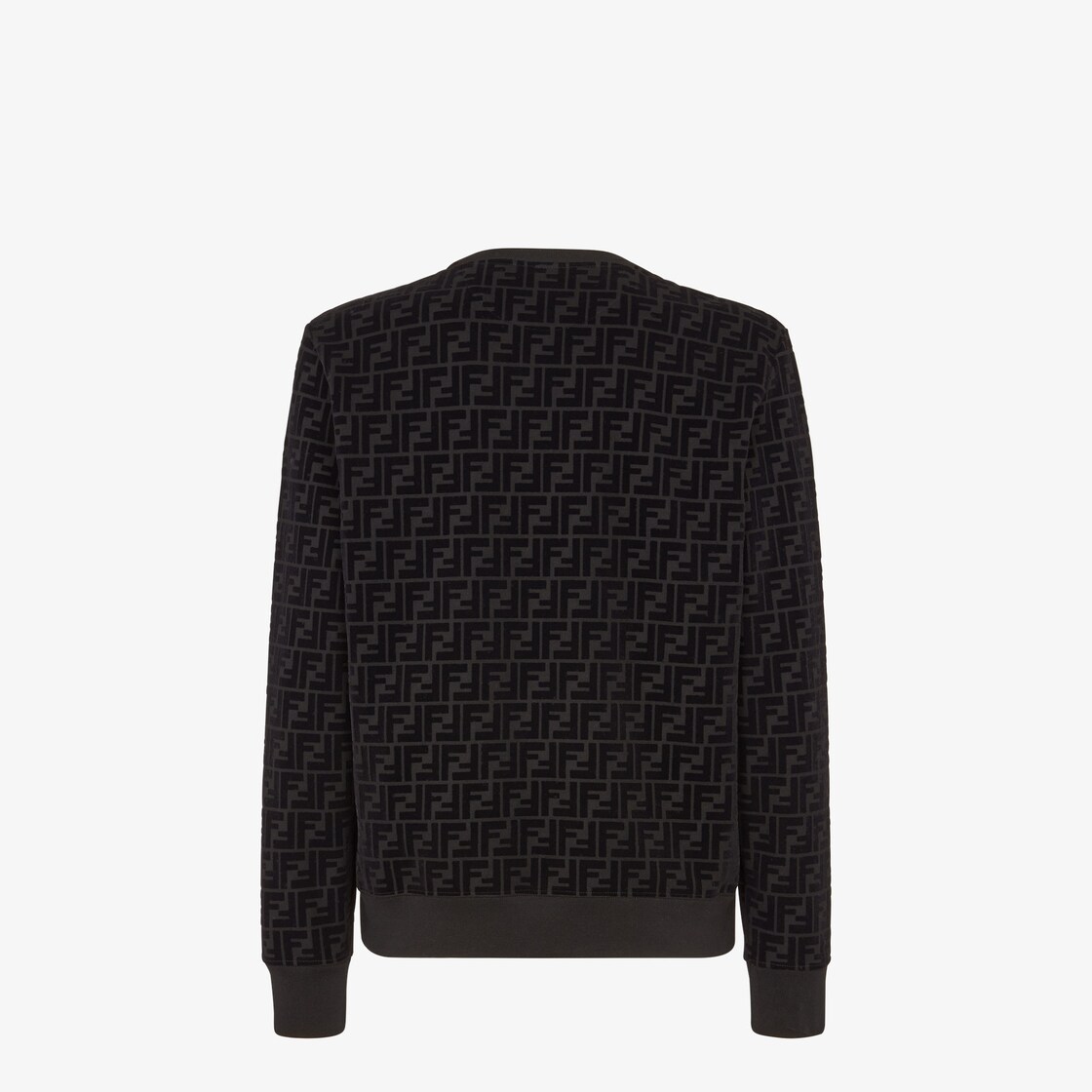 FENDI FW23 CREW-NECK CROPPED SWEATSHIRT - トップス