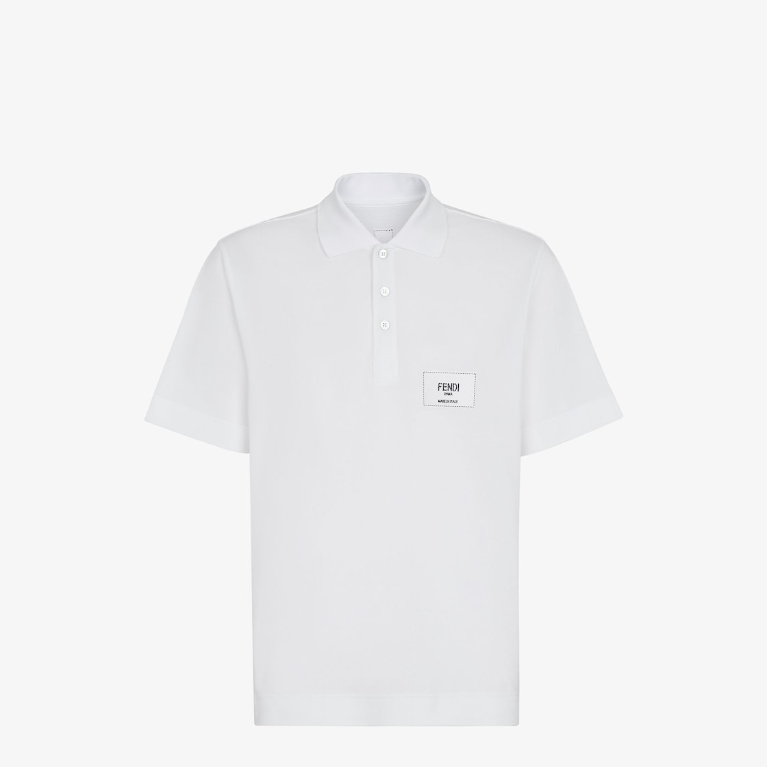 White shop fendi polo