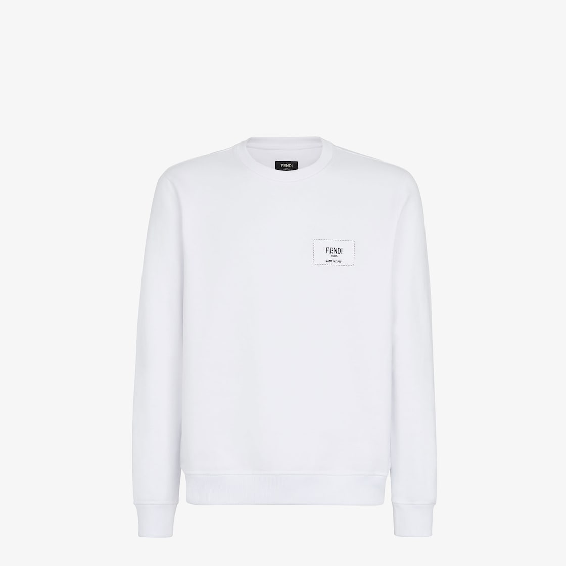 Fendi black cotton store sweatshirt