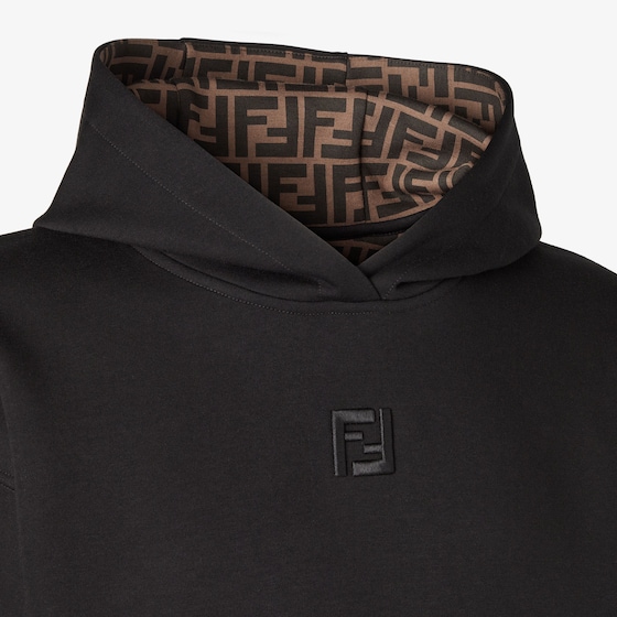 Fendi Long-sleeved sweatshirt with drawstring hood | Thumbnail 3