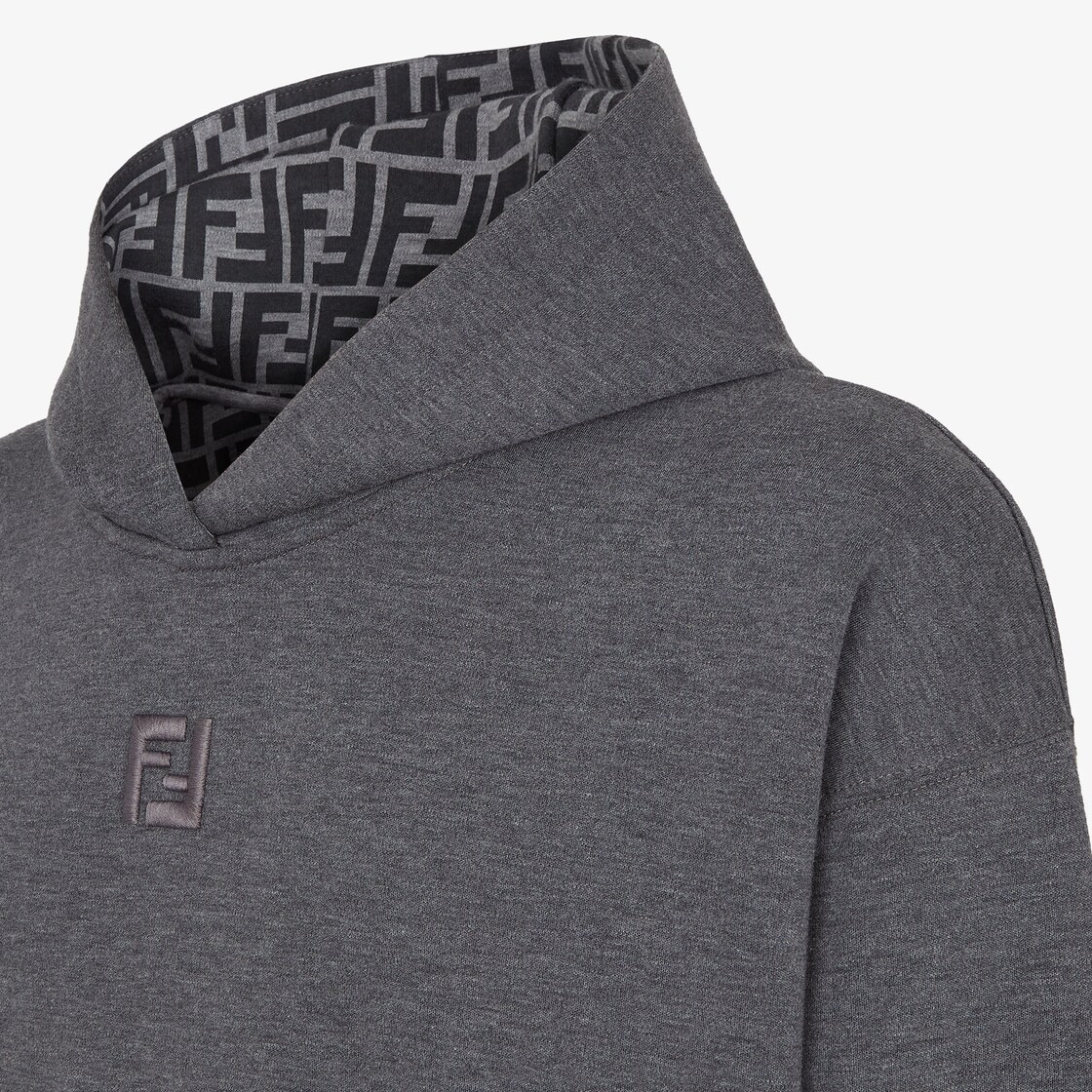 Sweatshirt Dark grey cotton sweatshirt Grey - Image 4/5