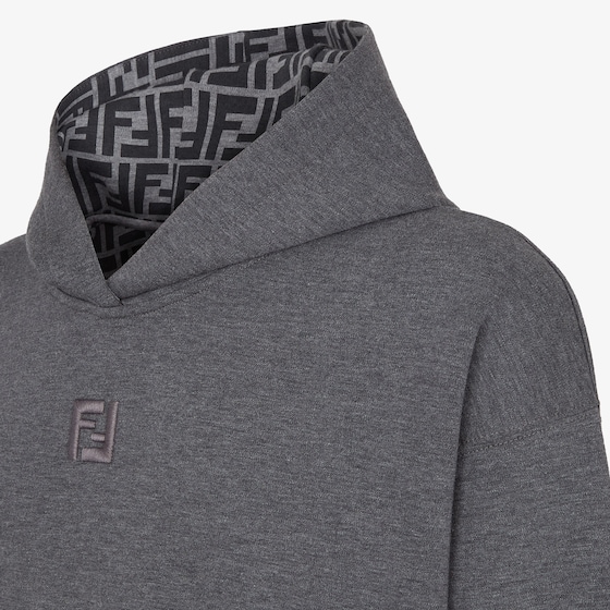 Fendi Long-sleeved sweatshirt with drawstring hood | Thumbnail 3