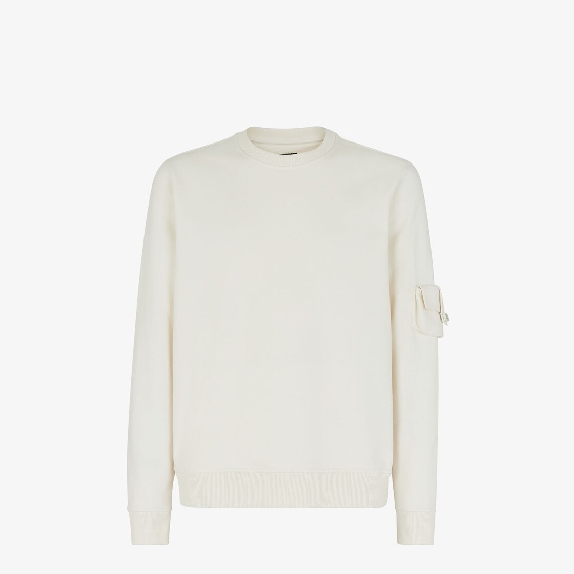 スウェットシャツ - ホワイトジャージー スウェットシャツ | Fendi