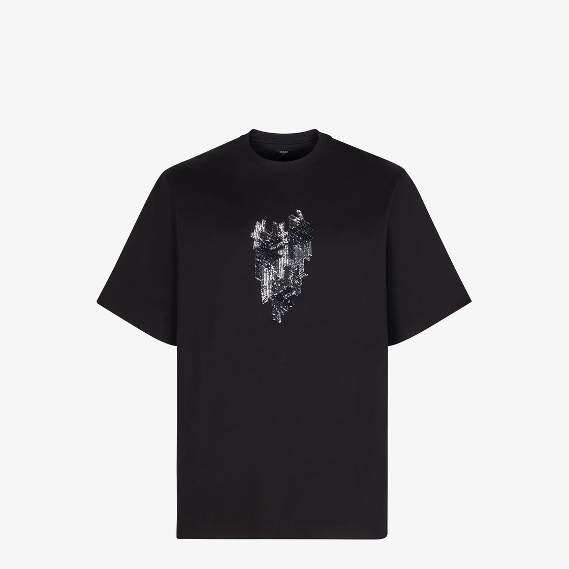 Black fendi t outlet shirt