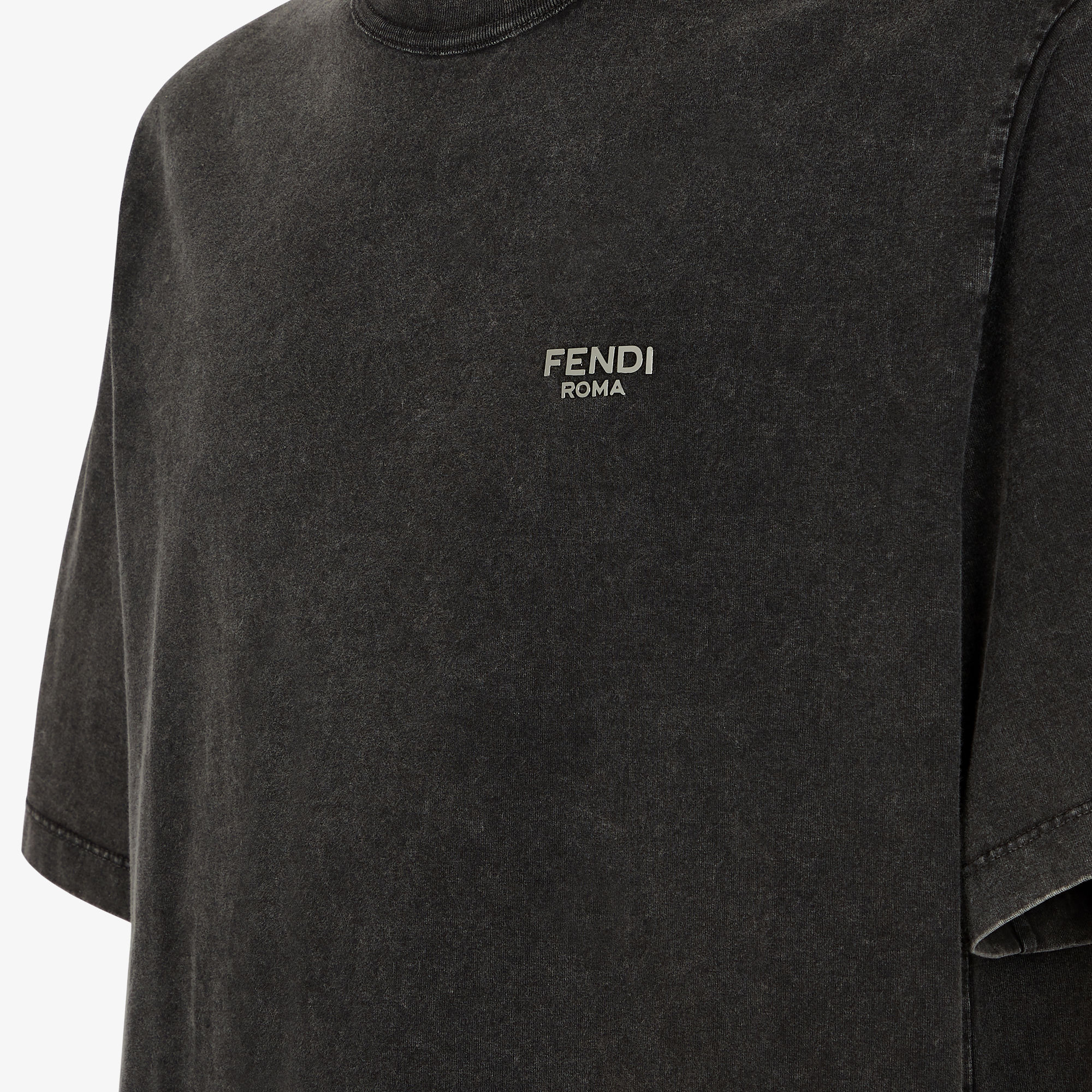 Black and red fendi shirt best sale