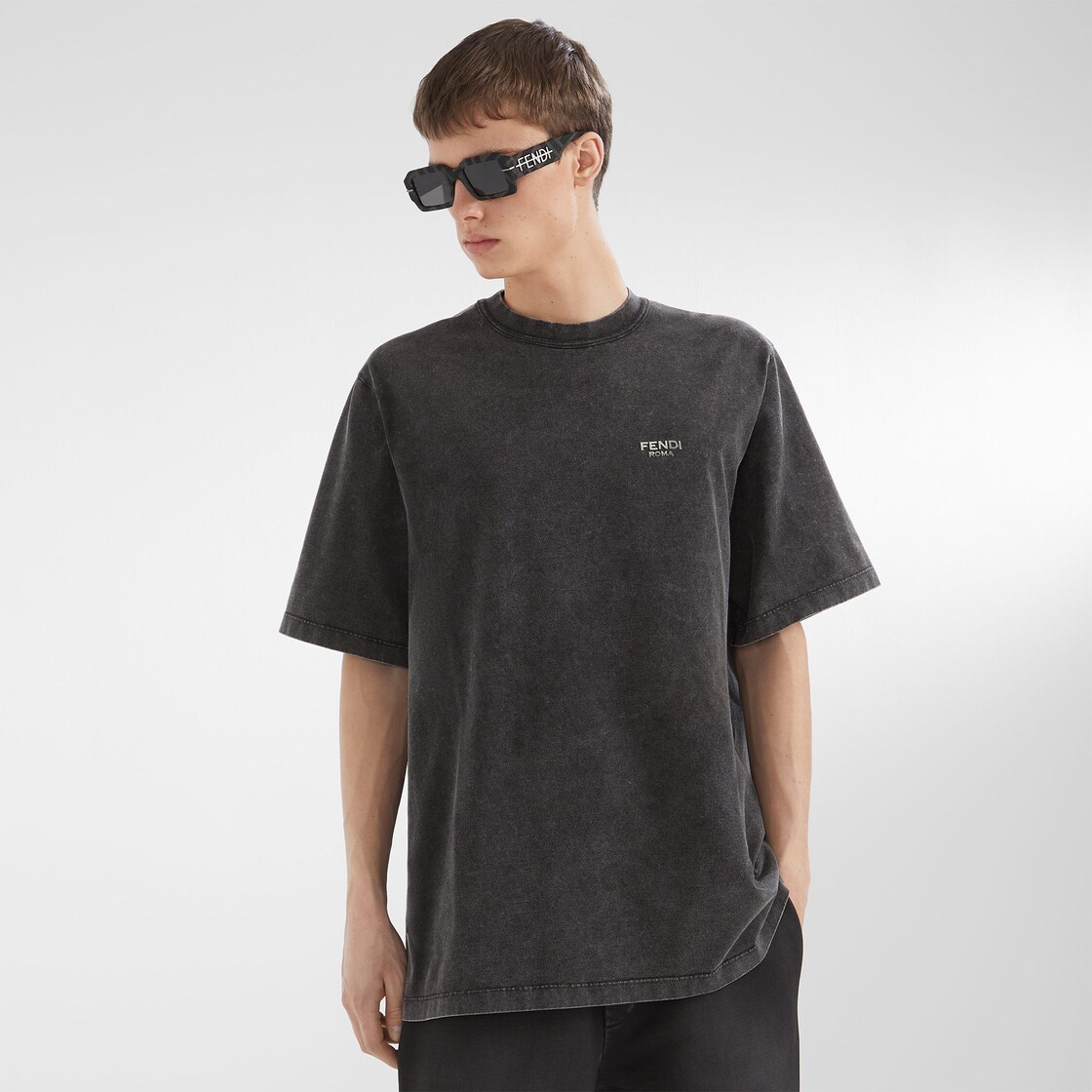 Fendi t cheap shirt black