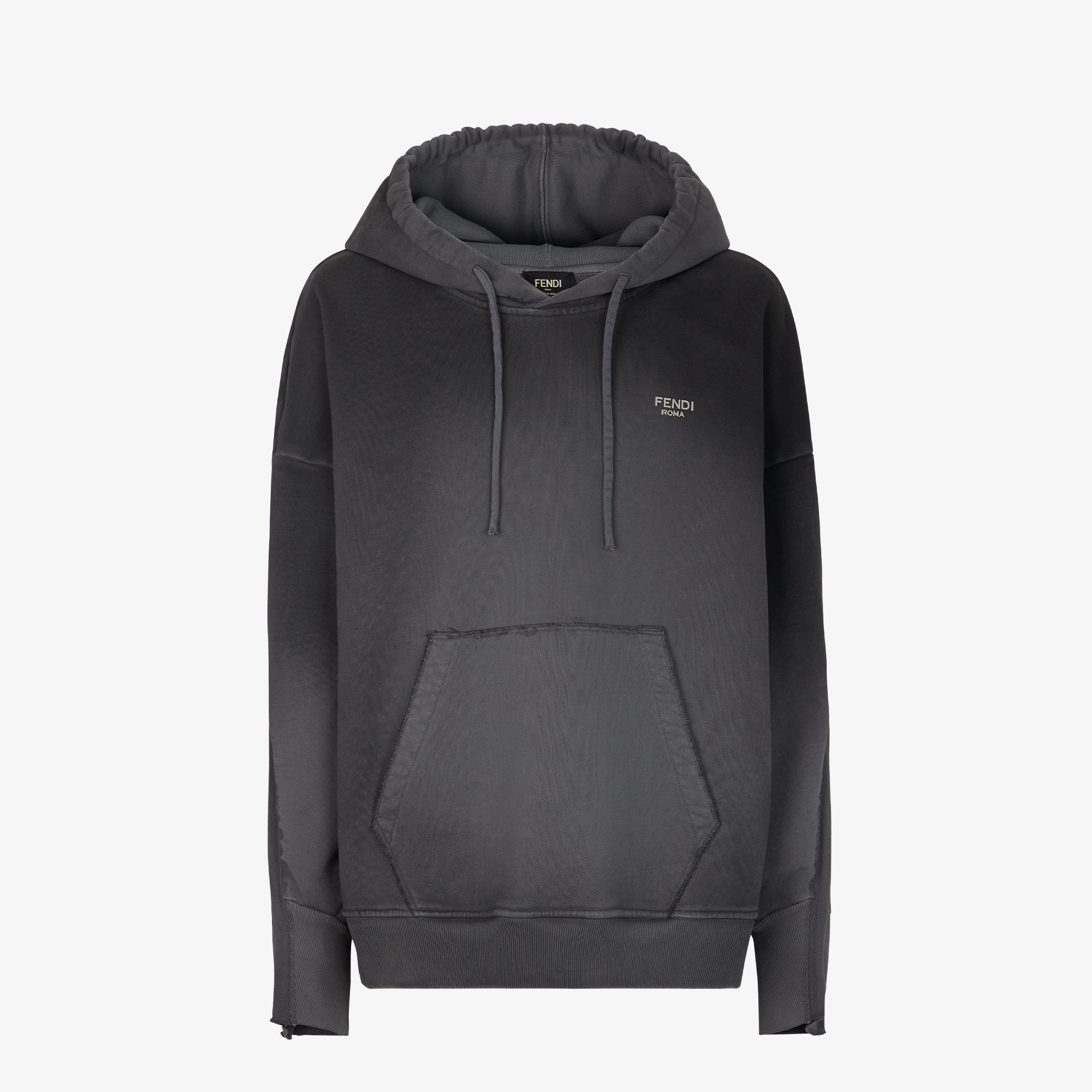 Fendi grey hoodie on sale