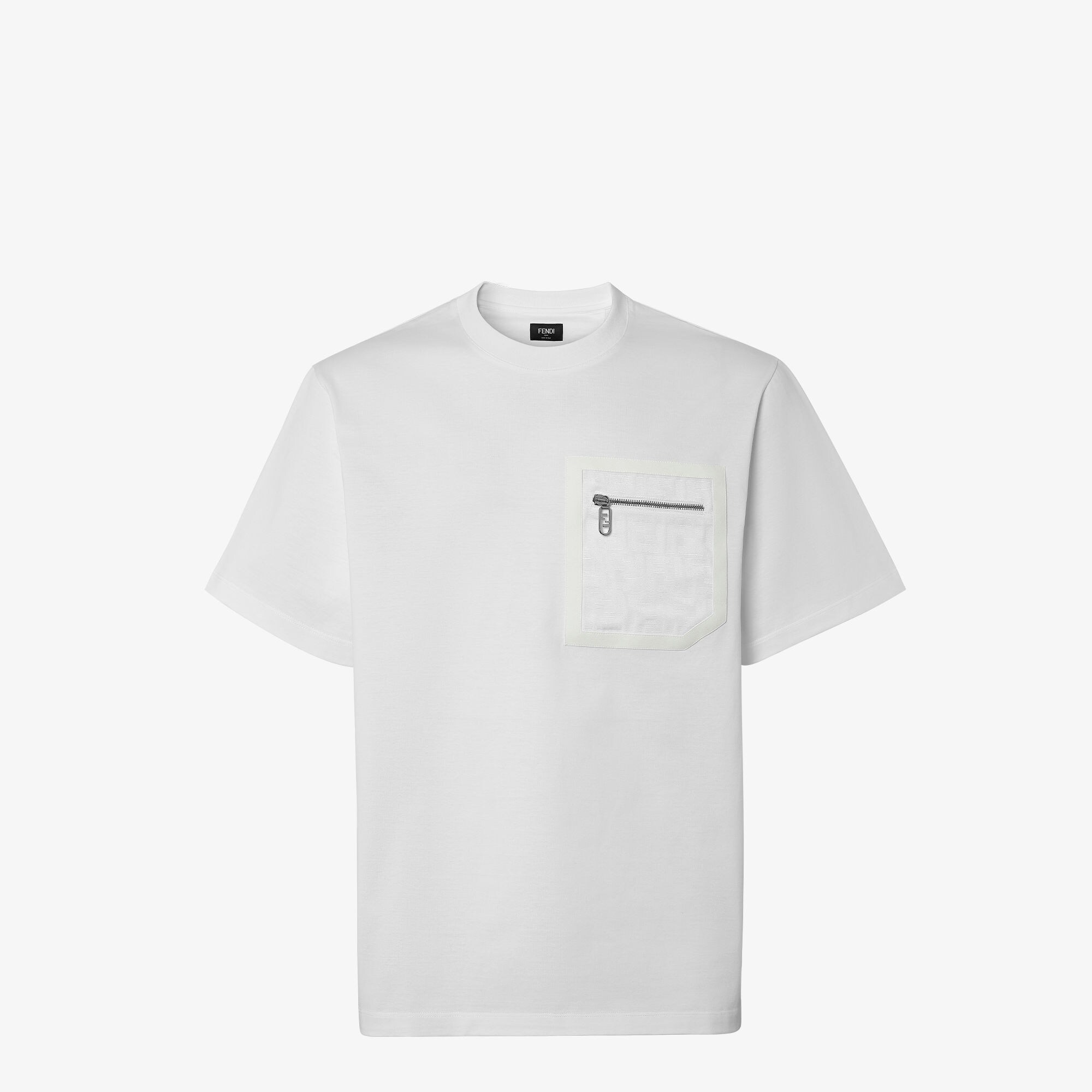 Tシャツ - ホワイトコットン Tシャツ | Fendi