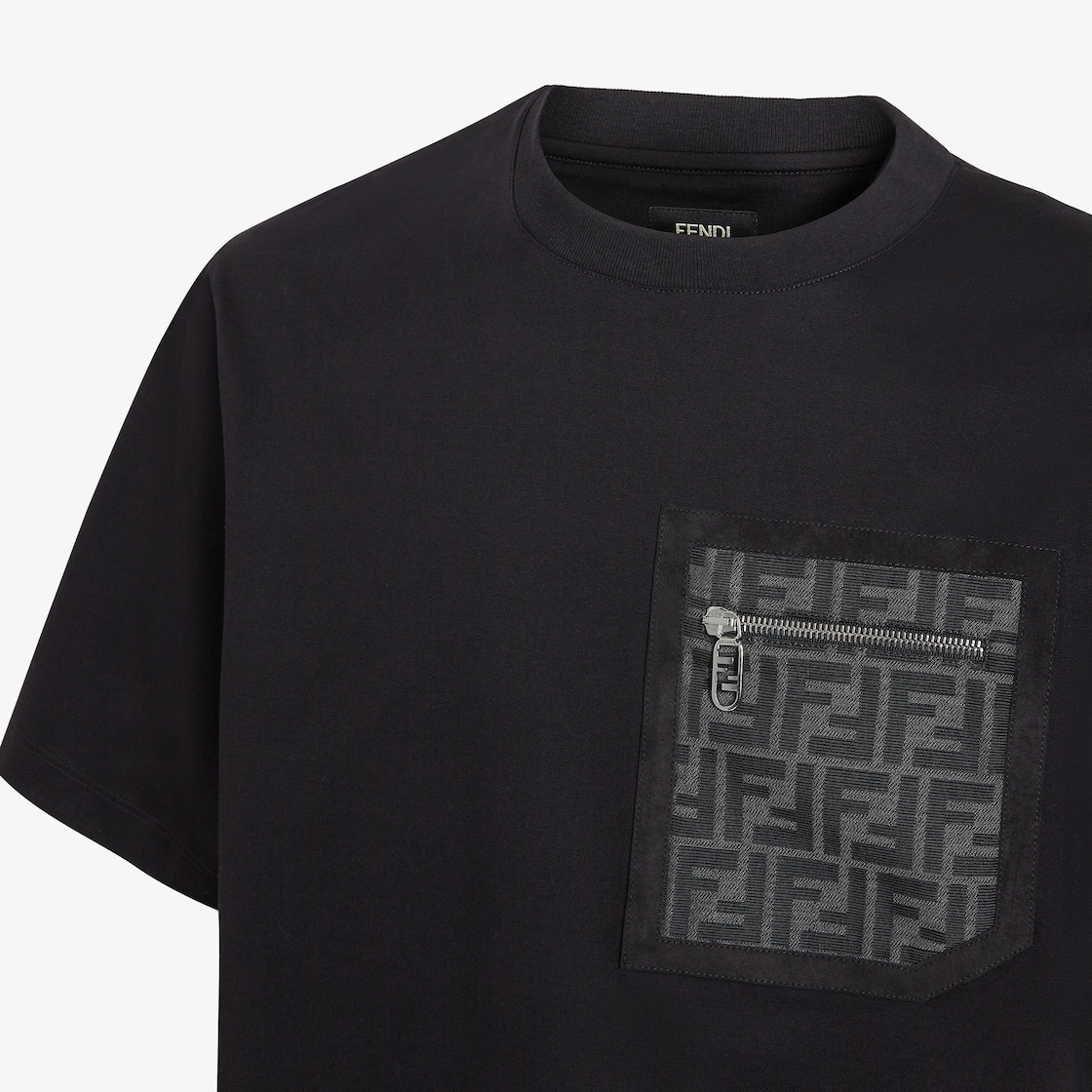 T-Shirt Cotton Black | Fendi T-Shirt Cotton Black | Fendi