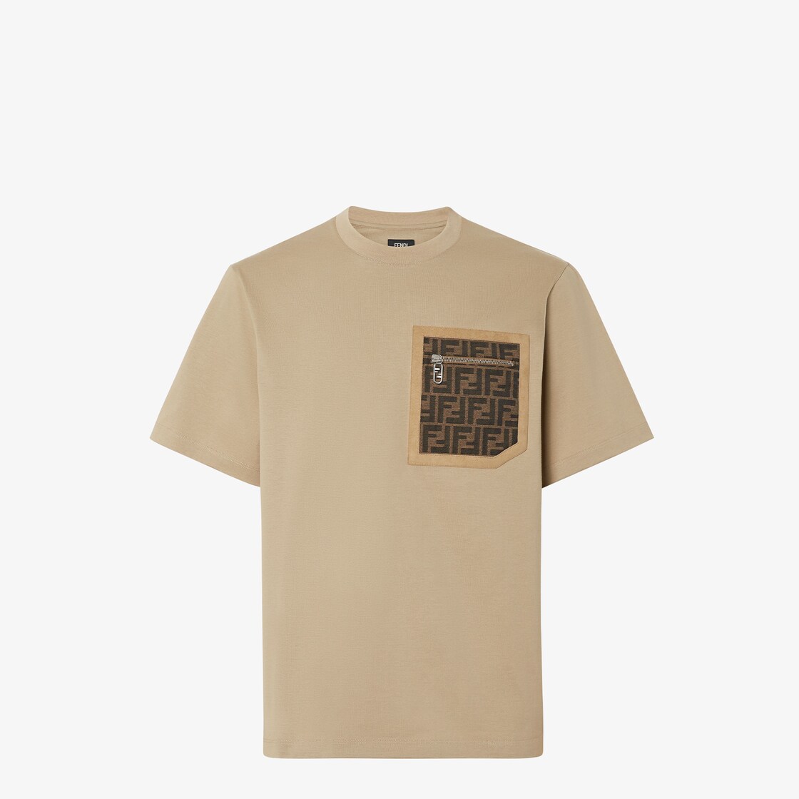 T-Shirt Cotton Beige | Fendi T-Shirt Cotton Beige | Fendi