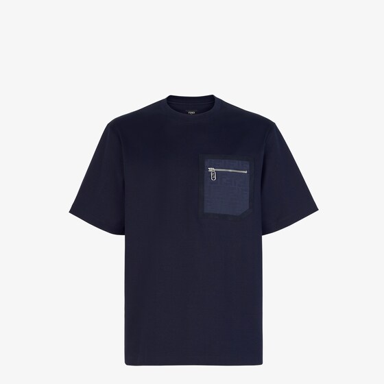 Fendi T-shirt In Blue