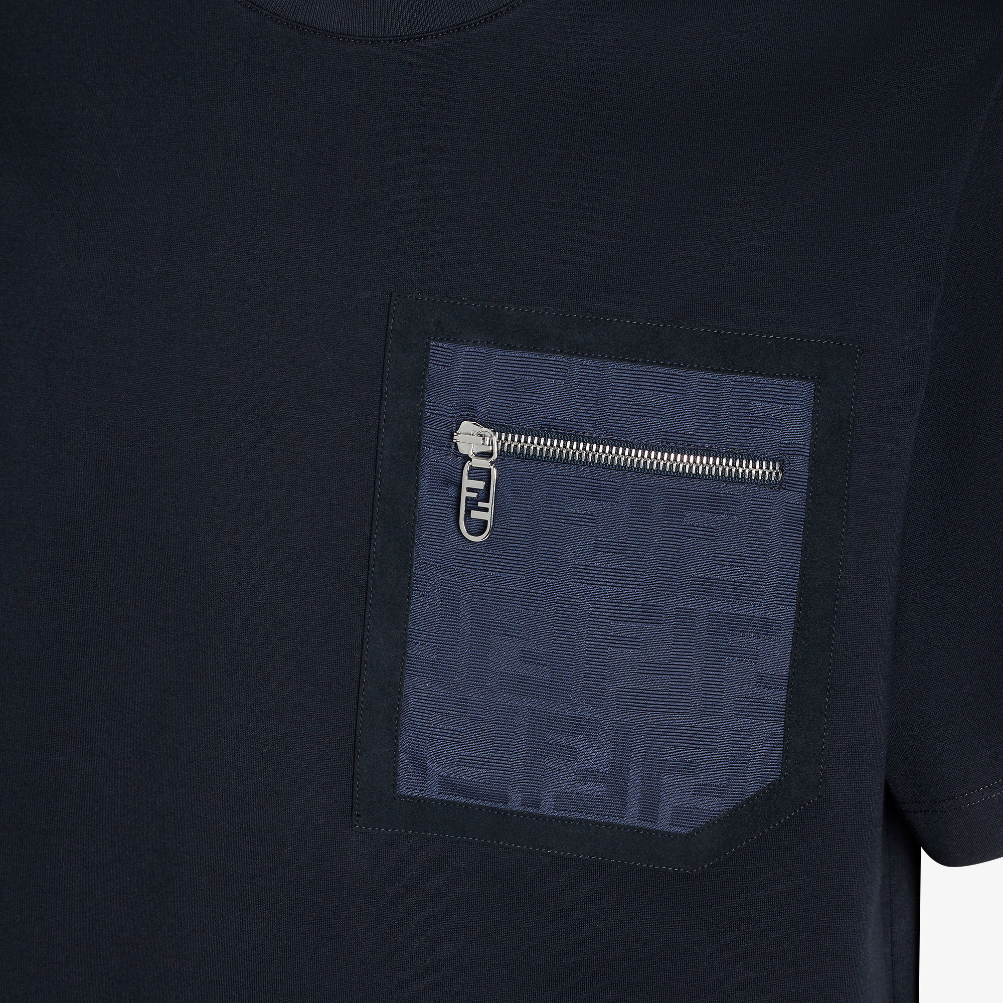 T-Shirt Cotton Blue | Fendi T-Shirt Cotton Blue | Fendi