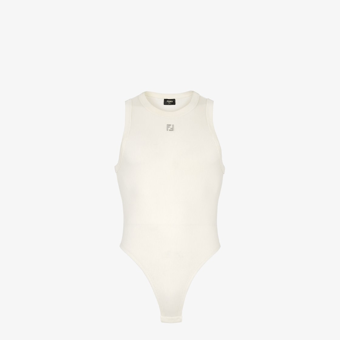 White cotton bodysuit