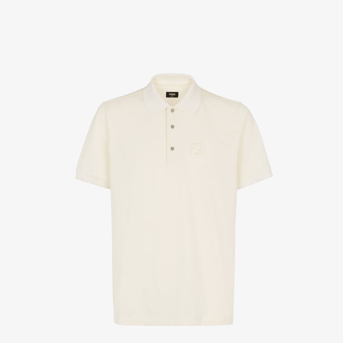 Polo shirt Cotton White | Fendi Polo shirt Cotton White | Fendi