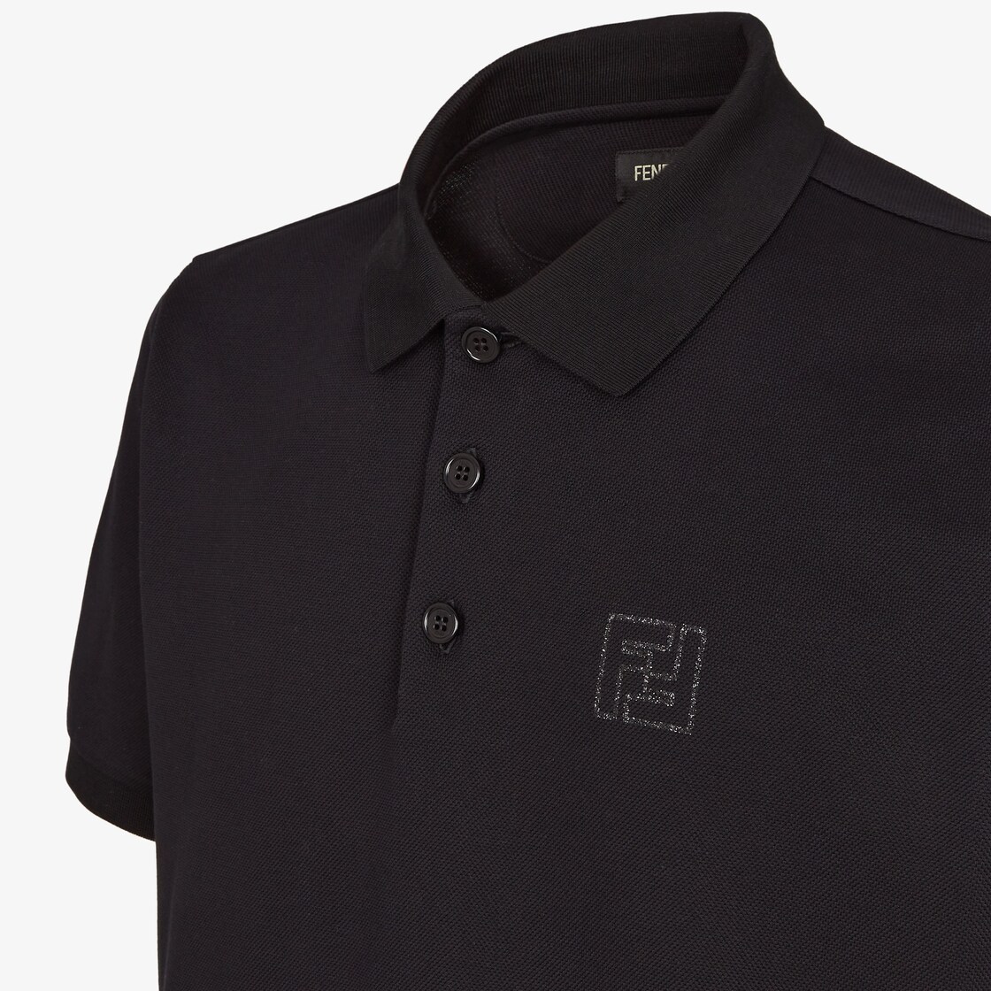 Polo shirt Cotton Black - Image 3/3