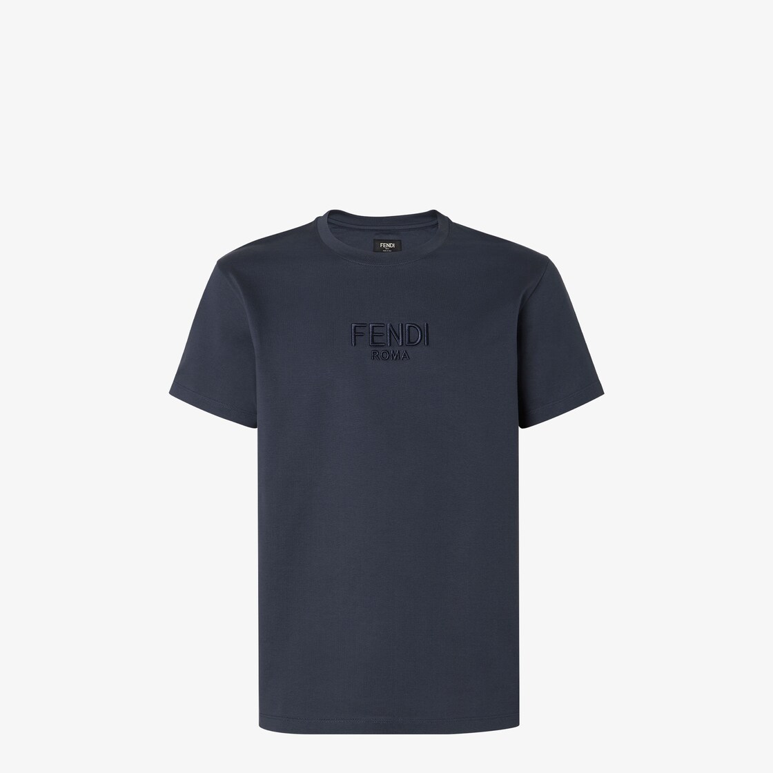 T-Shirt Navy blue cotton T-shirt Blue - Image 1/3