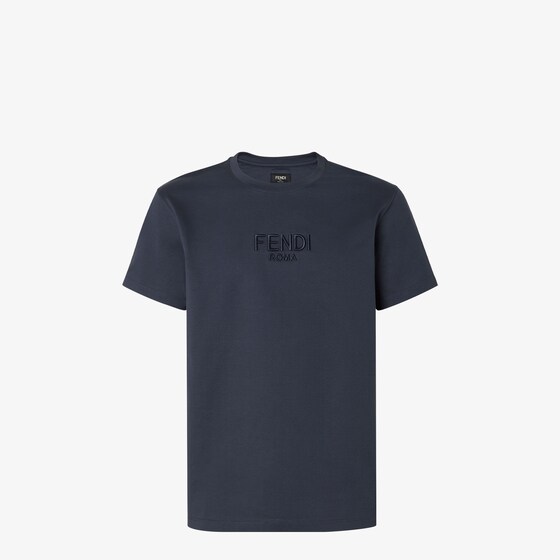 Fendi T-shirt In Blue