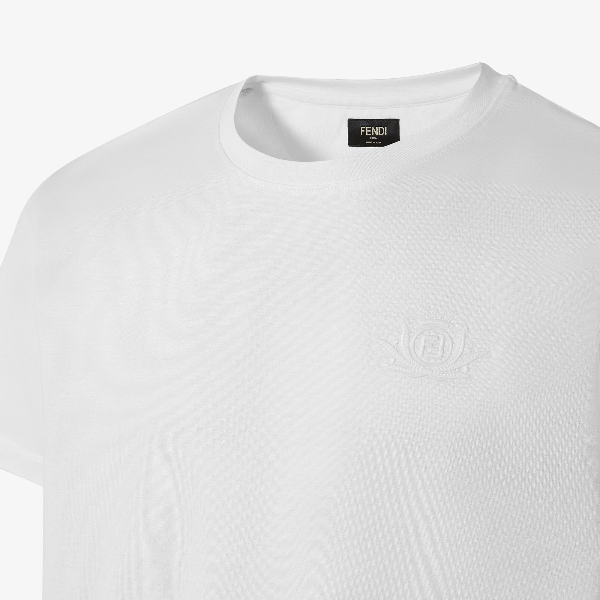 FENDI FF-detailed T-shirt | White | FARFETCH