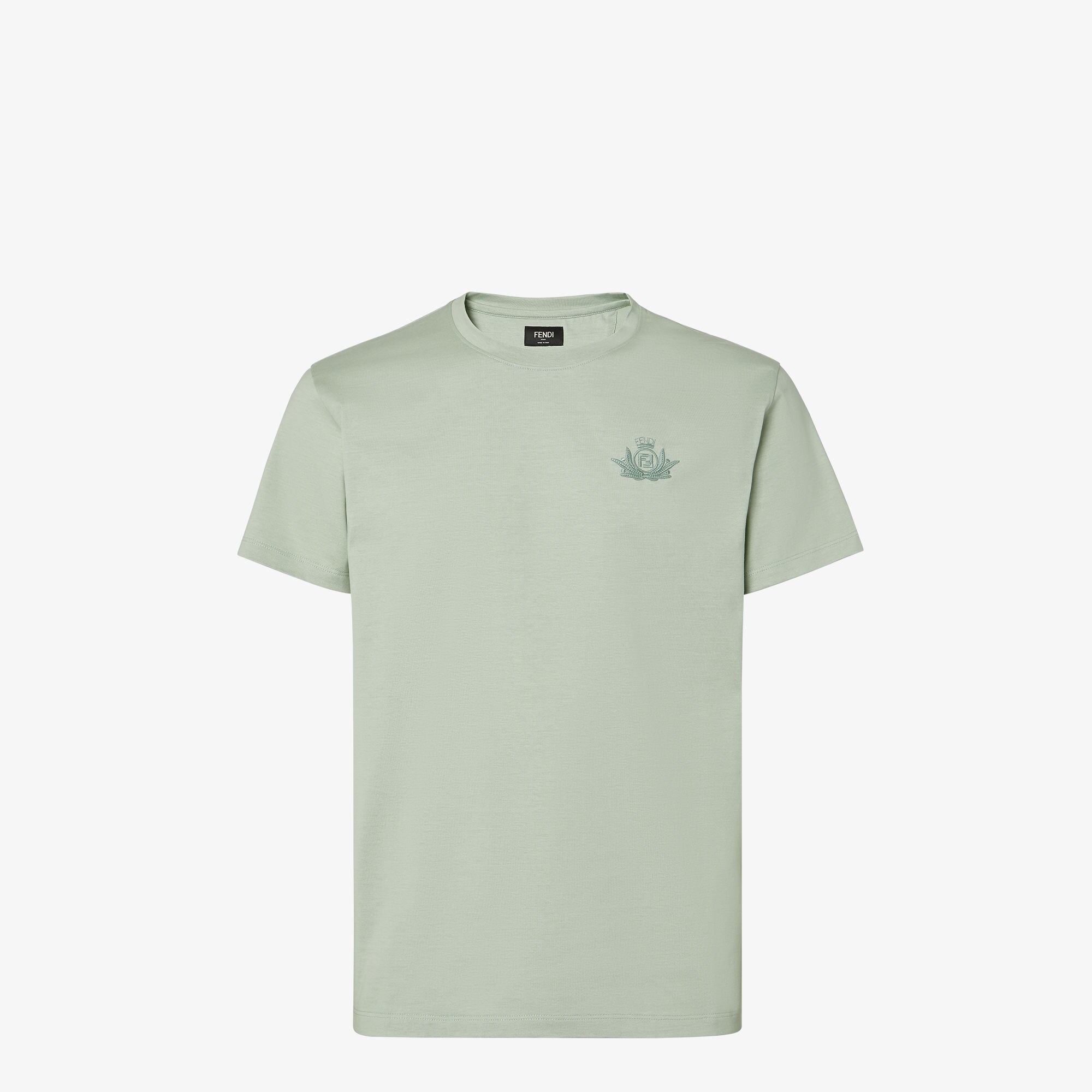 関税送料込★FENDI★FF Tシャツ・カットソー★GREEN グリーン（緑）系 FENDI(フェンディ) Tシャツ・カットソー