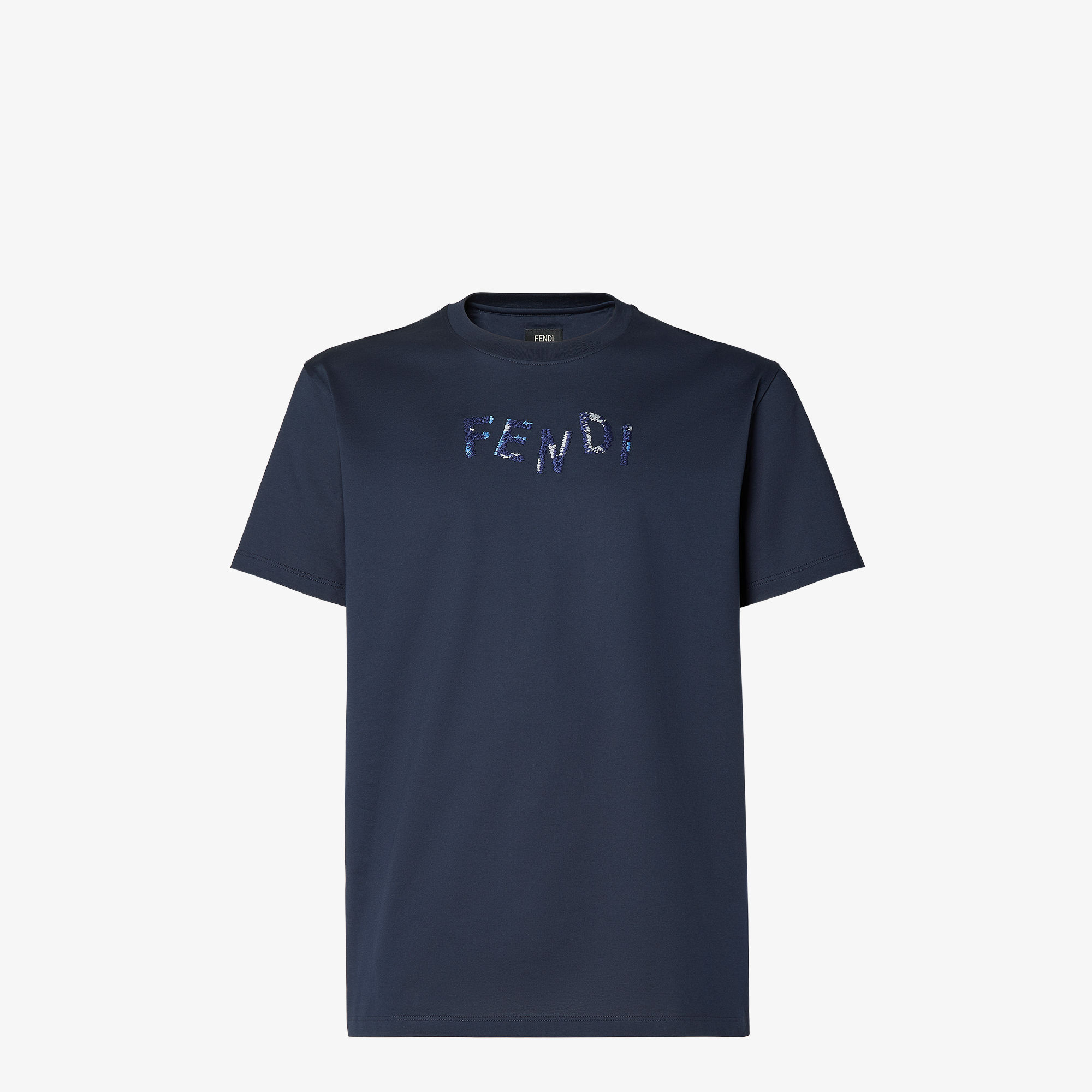 フェンディ⭐︎Tシャツ Tシャツ コットン ブルー | Fendi