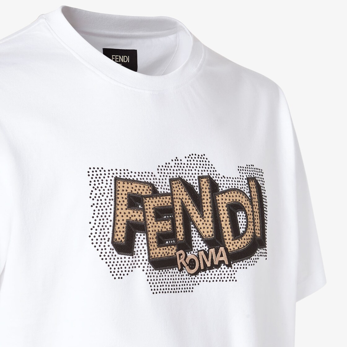 T-Shirt White cotton T-shirt White - Image 3/3