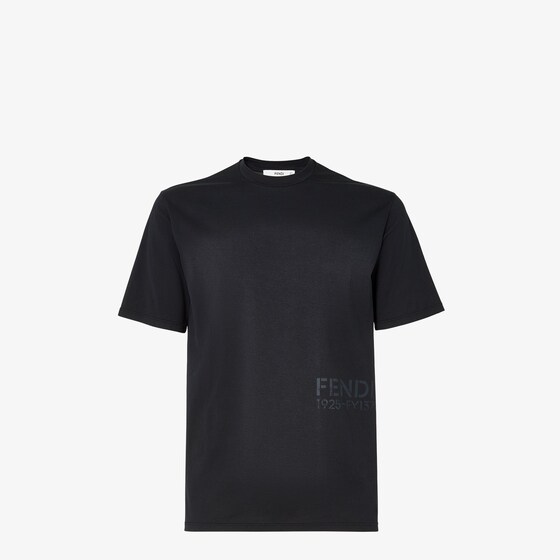 Fendi Regular-fit customised T-shirt with Stencil