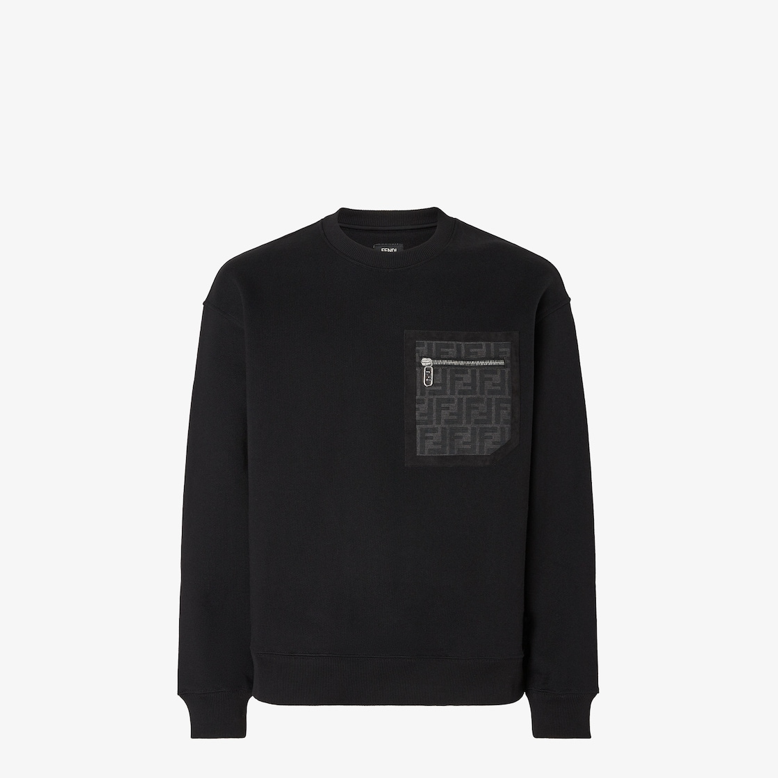スウェットシャツ コットン ブラック | Fendi スウェットシャツ コットン ブラック | Fendi