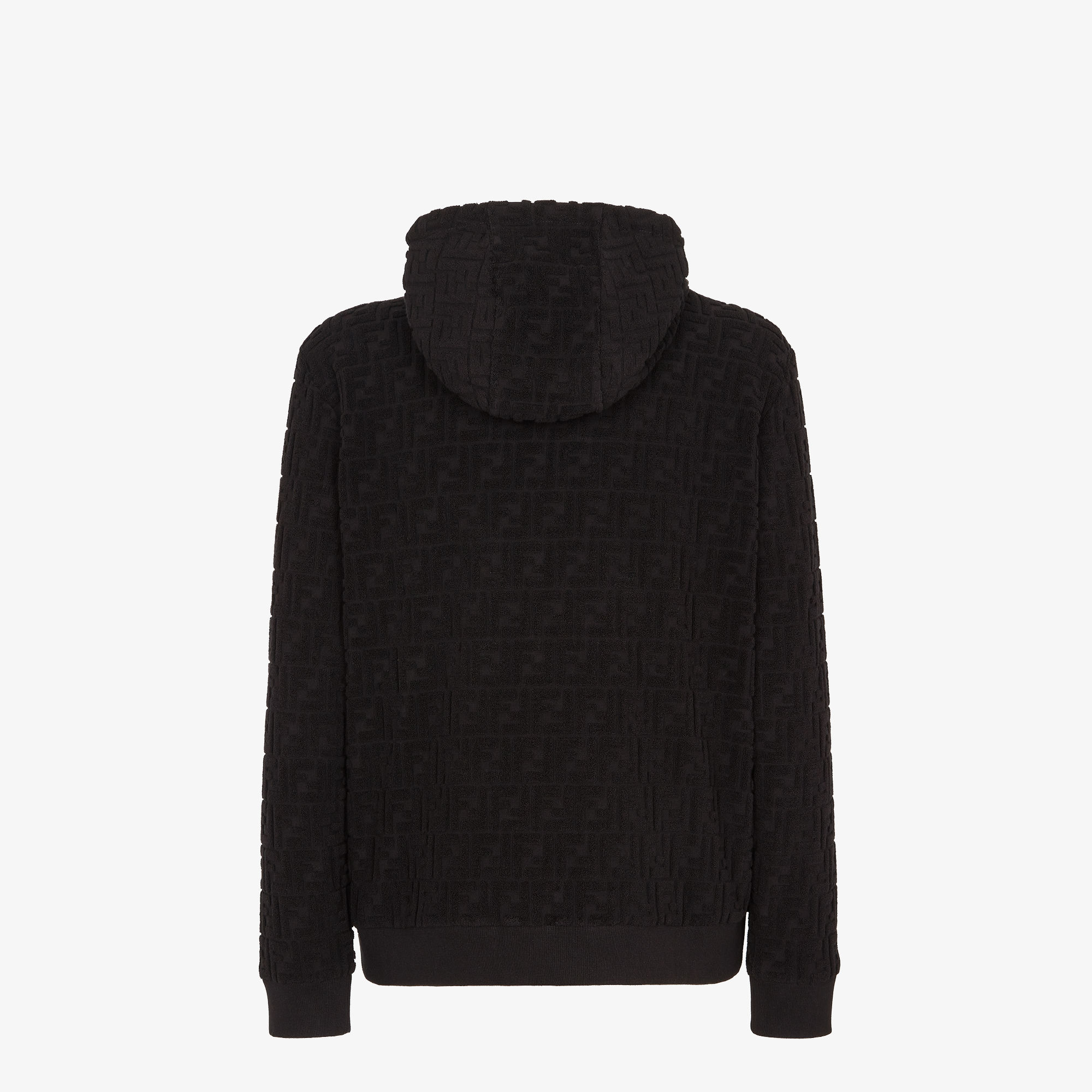 【送料&関税込】Fendi Black Cotton Sweatshirt Sweatshirt Cotton Black | Fendi