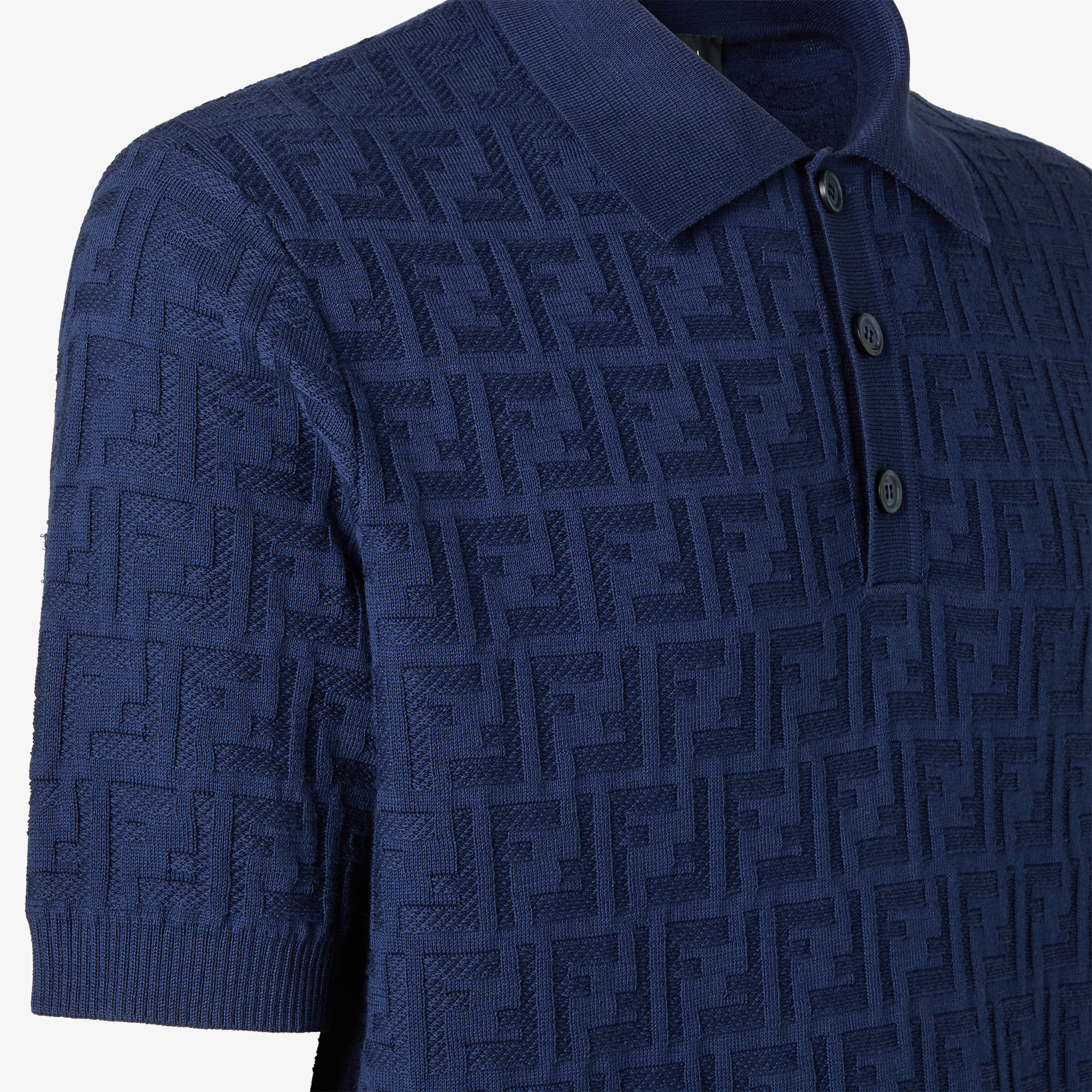 FENDI ポロシャツ ワンピース 40 ブルー 未使用タグ付き Polo Shirt - Blue | FENDI International
