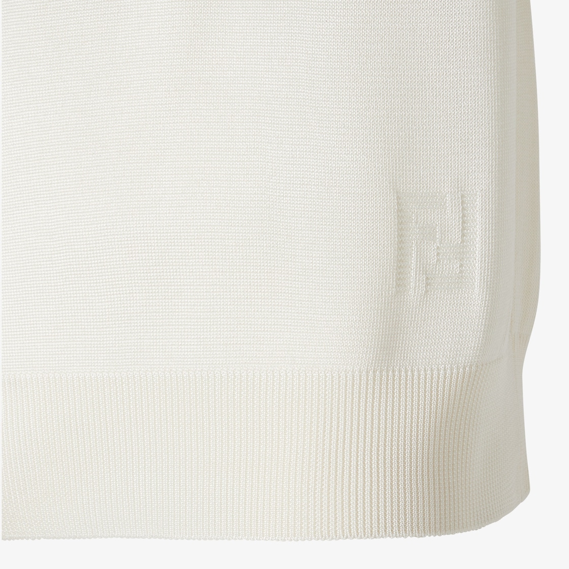 Polo Shirt White viscose polo shirt White - Image 4/5