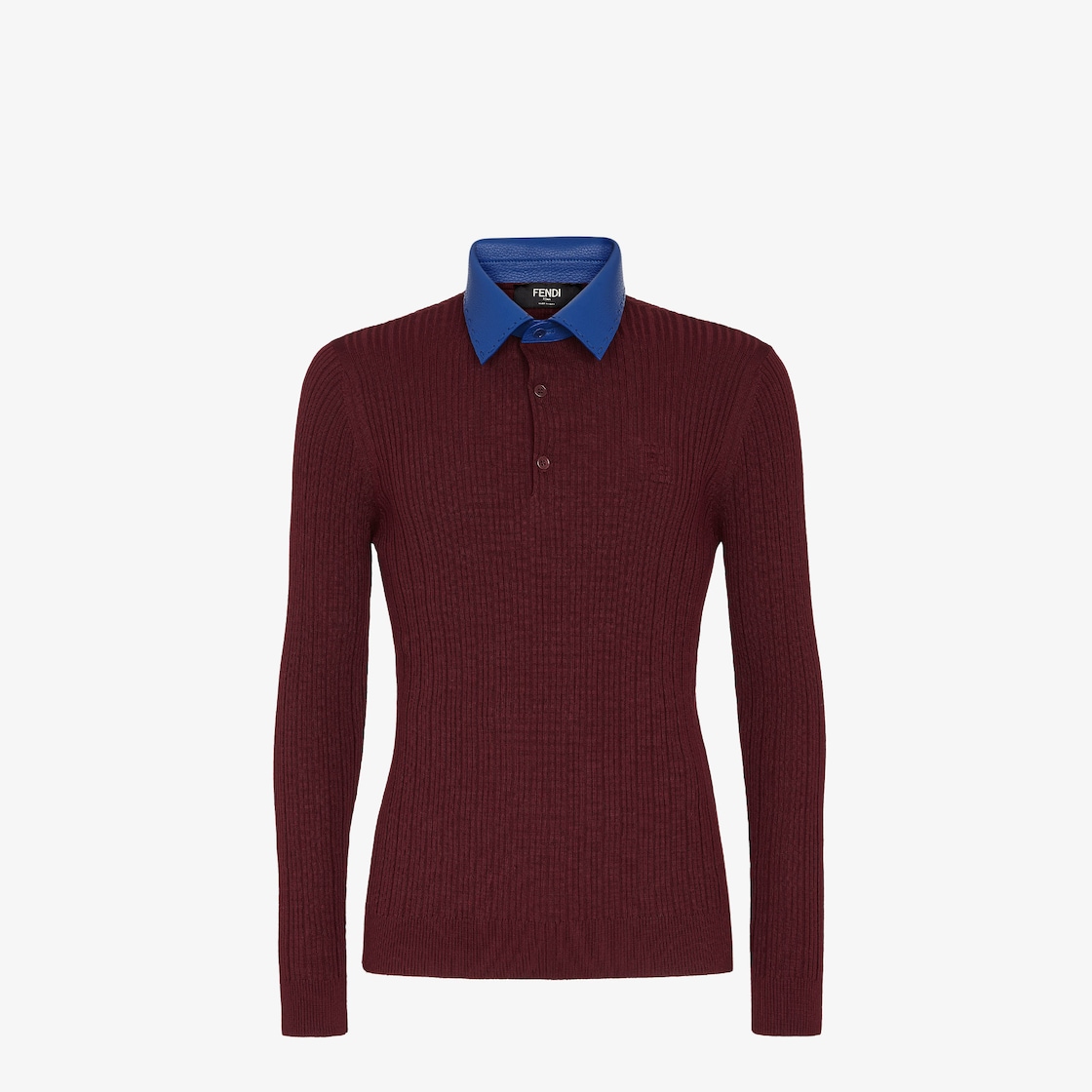 Polo shirt Wool Red Fendi