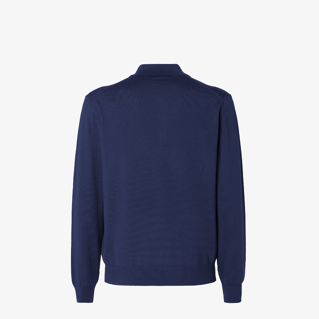 Polo Shirt Blue wool polo shirt Blue - Image 2/3