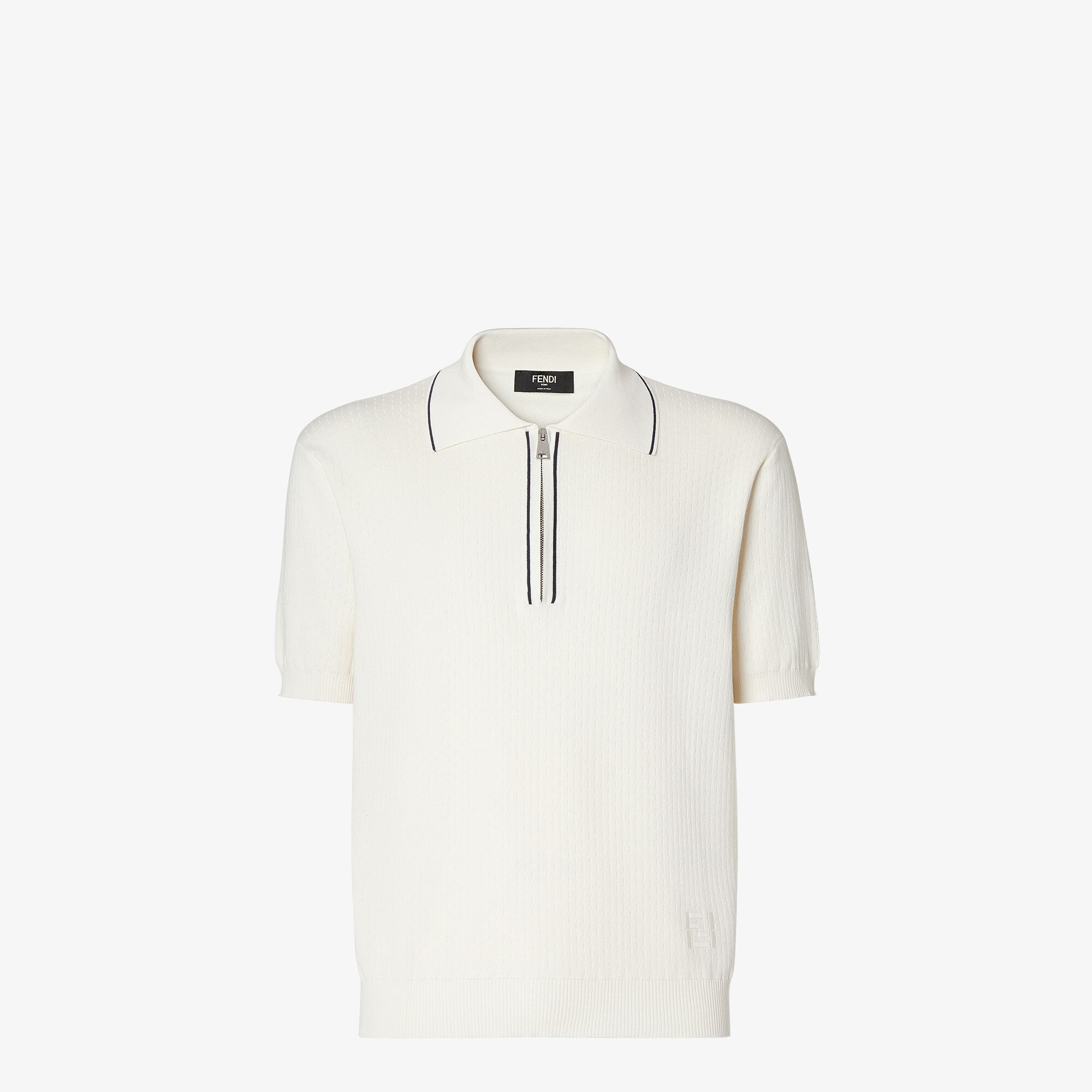 FENDI アイボリー ポロシャツ Polo shirt Silk White | Fendi
