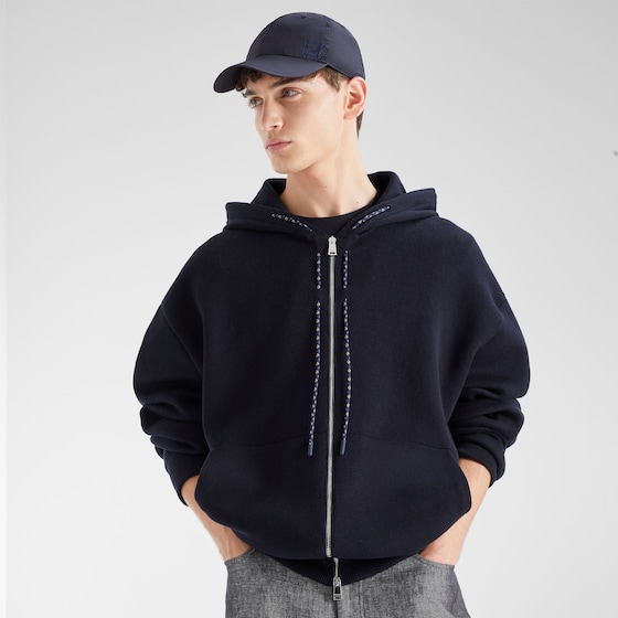 Fendi Sweatshirt with drawstring hood and set-in sleeves | Thumbnail 4