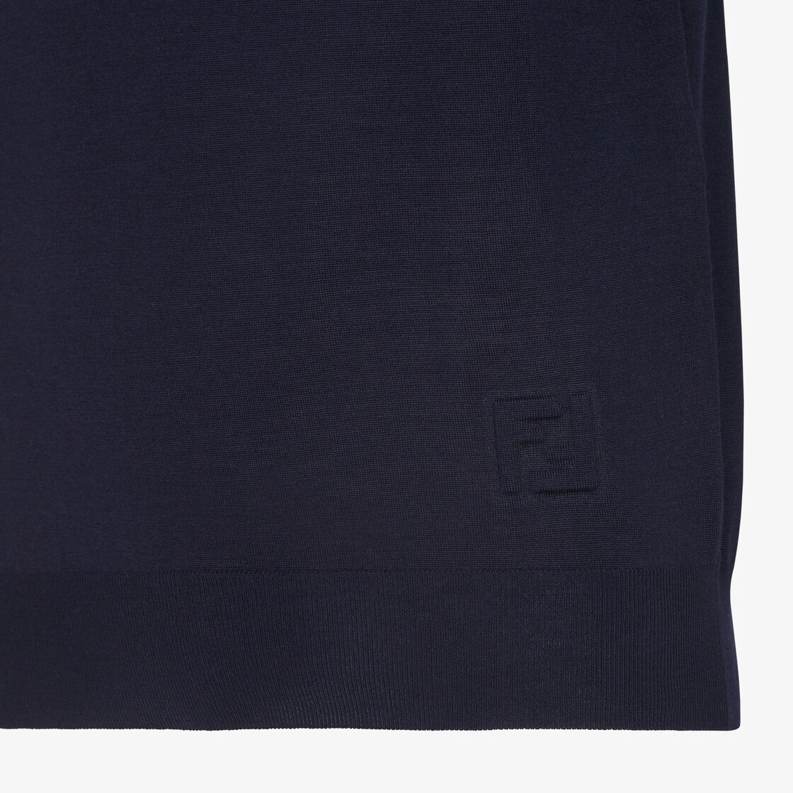 Polo shirt Blue wool polo shirt Blue - Image 3/4