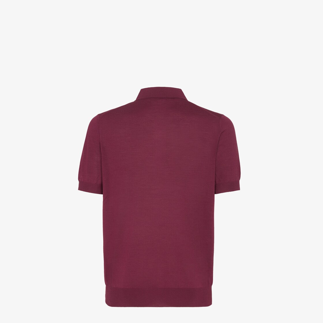 Polo shirt Red wool polo shirt Red - Image 2/4