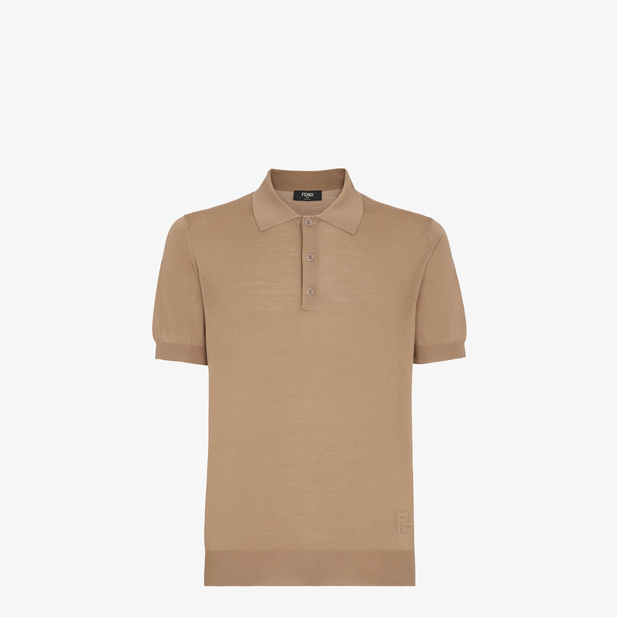 Polo shirt Wool Brown Fendi