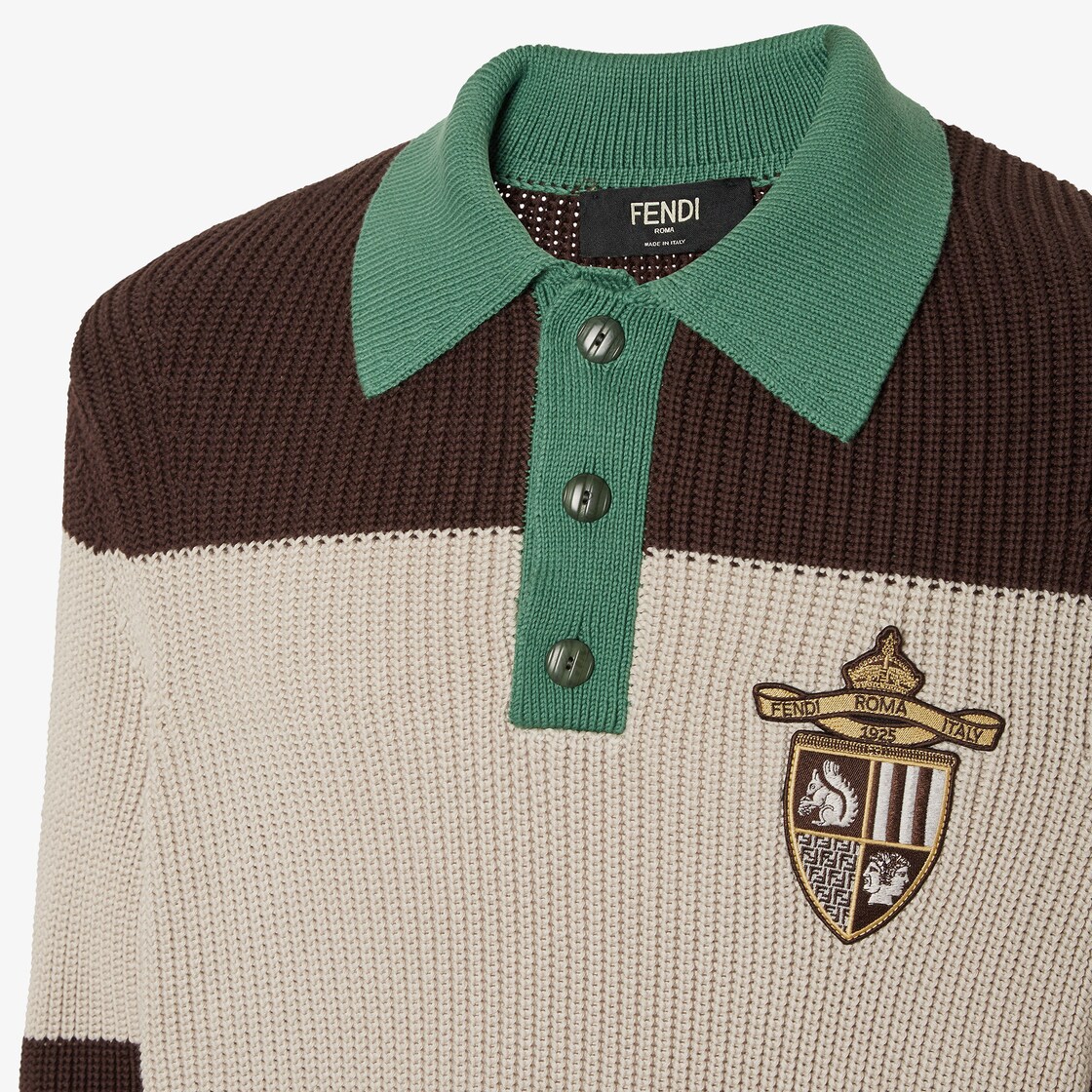 Polo shirt Cotton Brown - Image 3/4