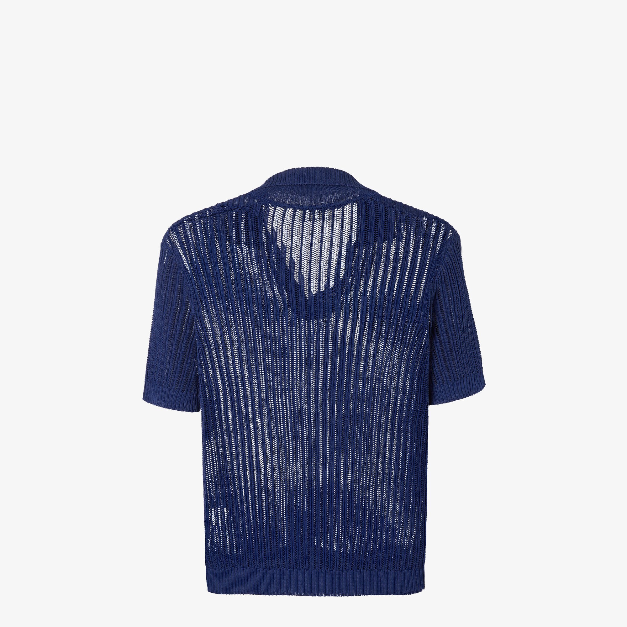 ポロシャツ コットン ブルー | Fendi