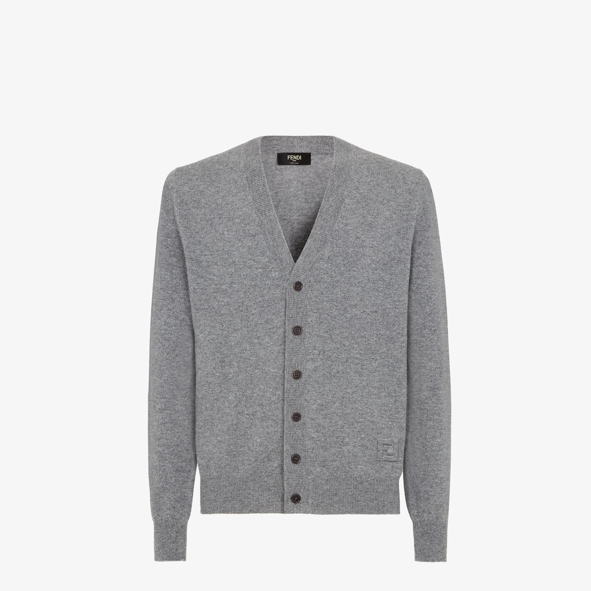 Cardigan Wool Gray | Fendi
