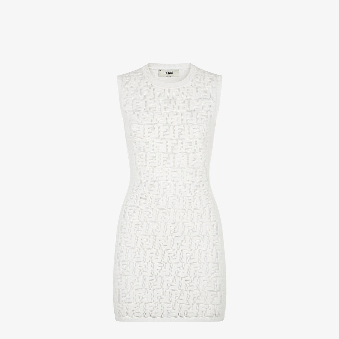 sukker arbejder Forbedre Dress - White viscose dress | Fendi