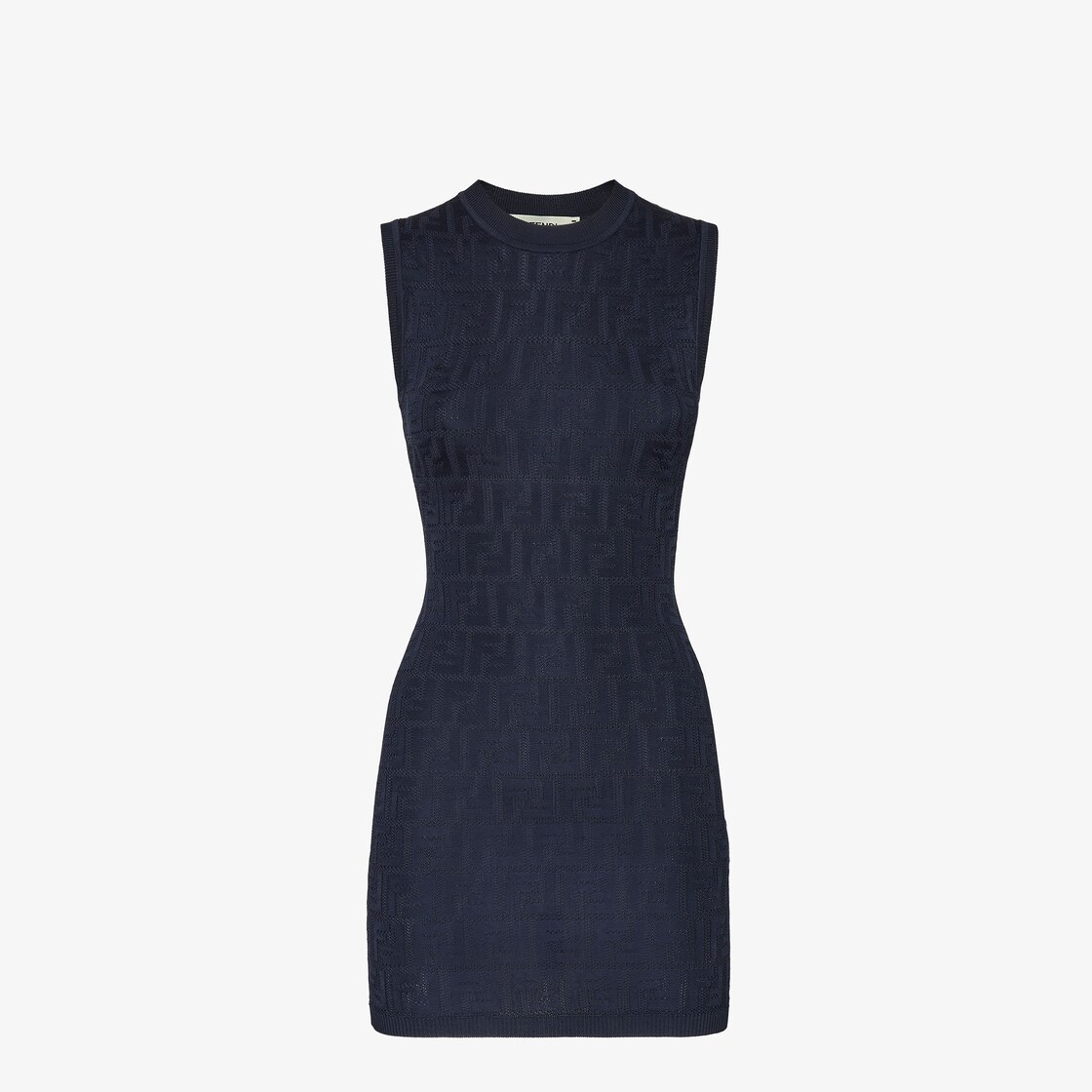 Dress - Blue knit dress | Fendi