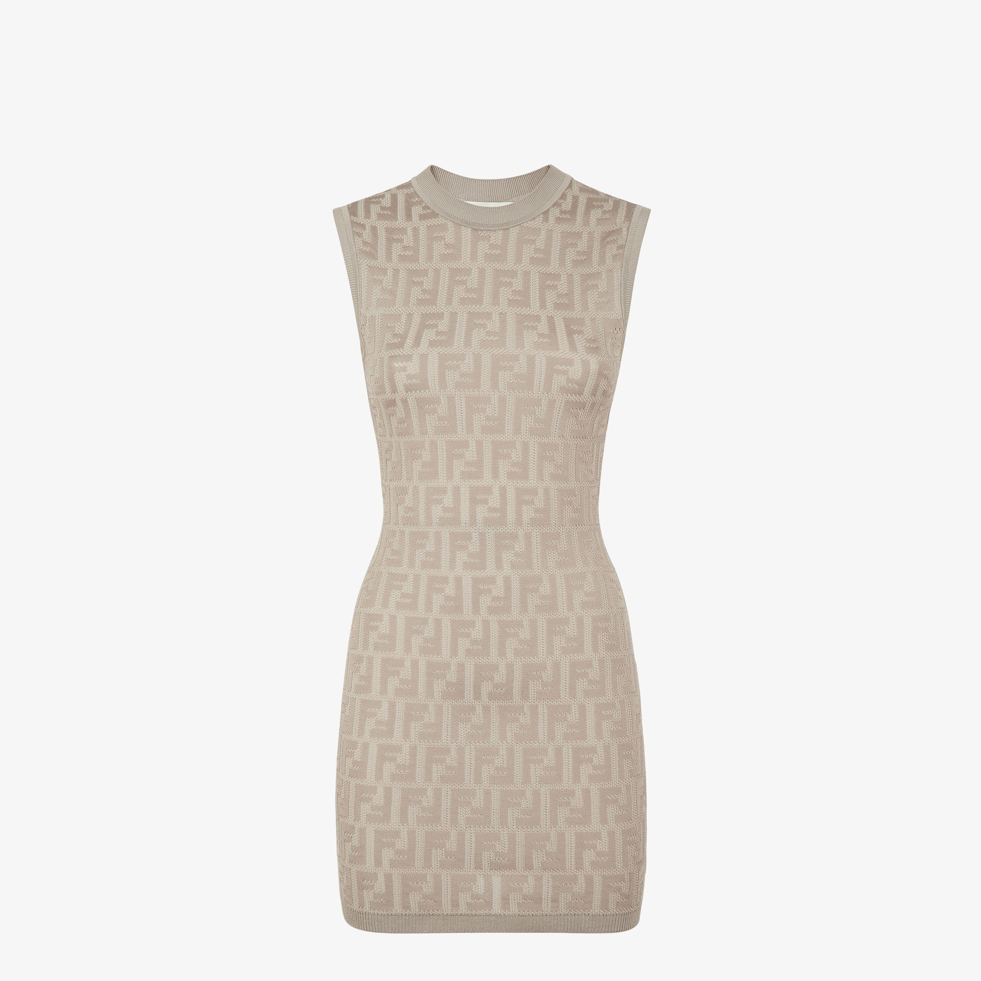 Dress - Dove gray knit dress | Fendi