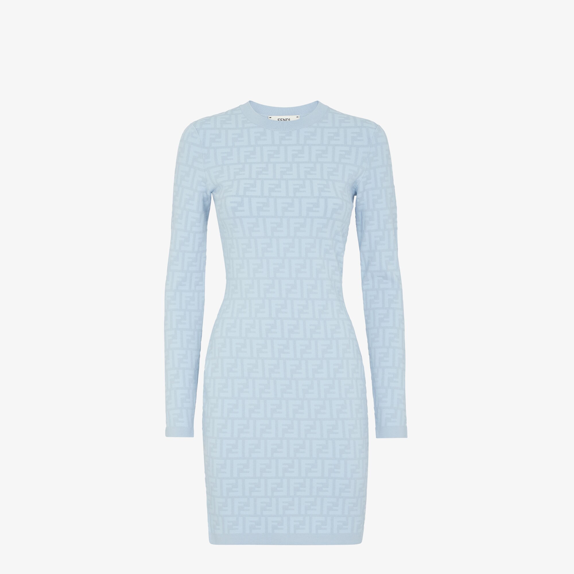 Dress Light blue viscose dress Fendi