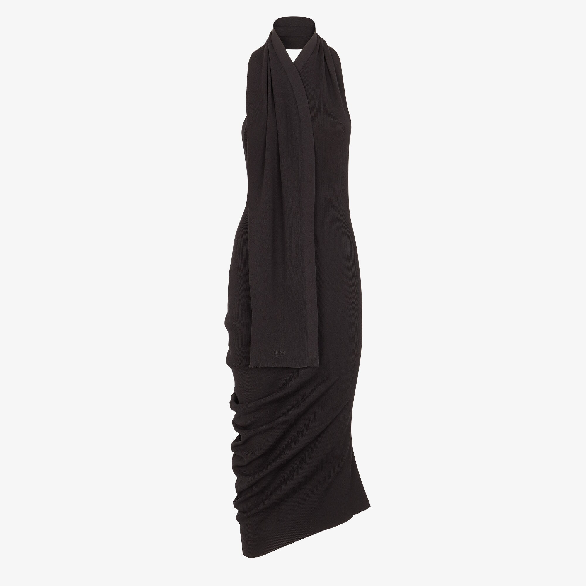 Black and white fendi dress best sale