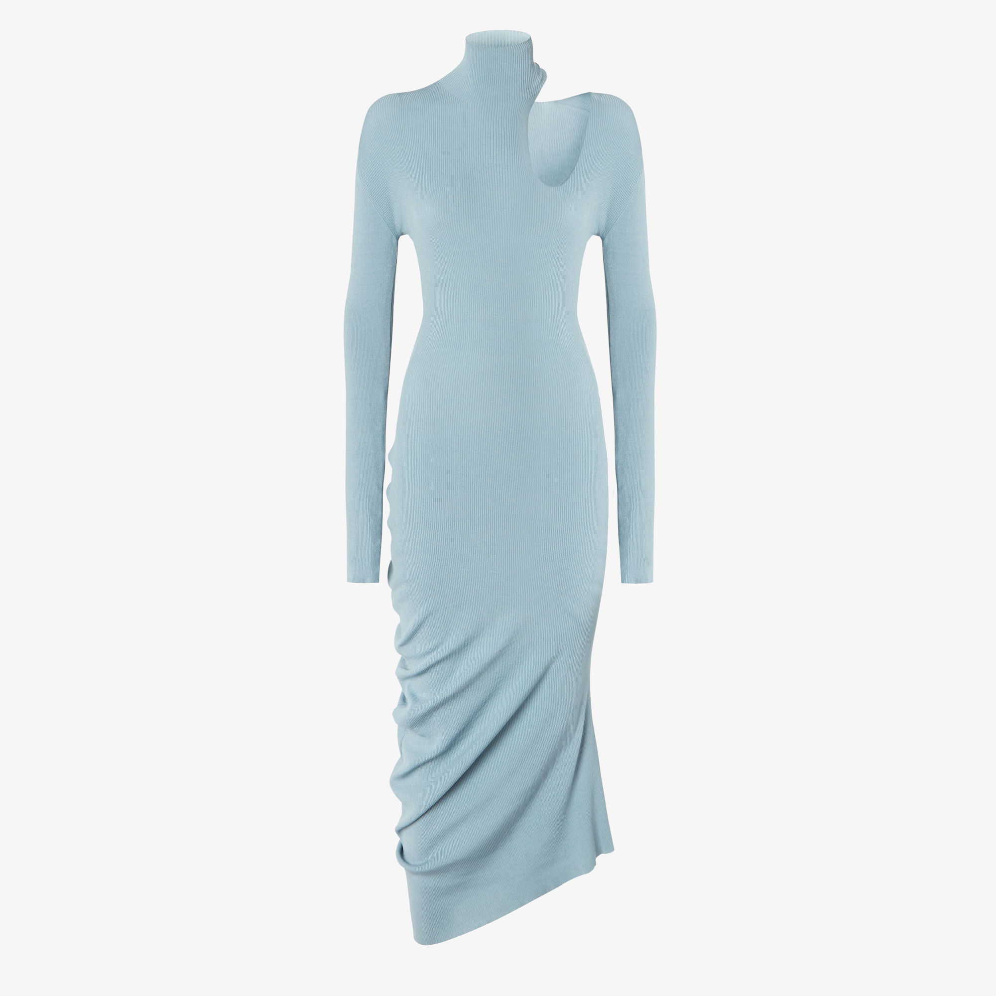 fendi light blue dress