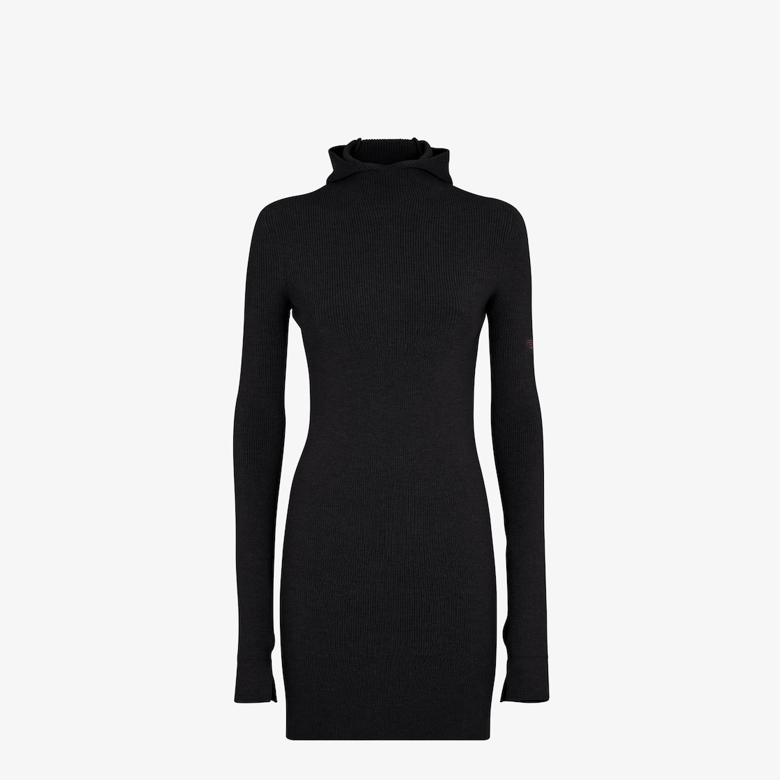 Robe Laine Noir | Fendi