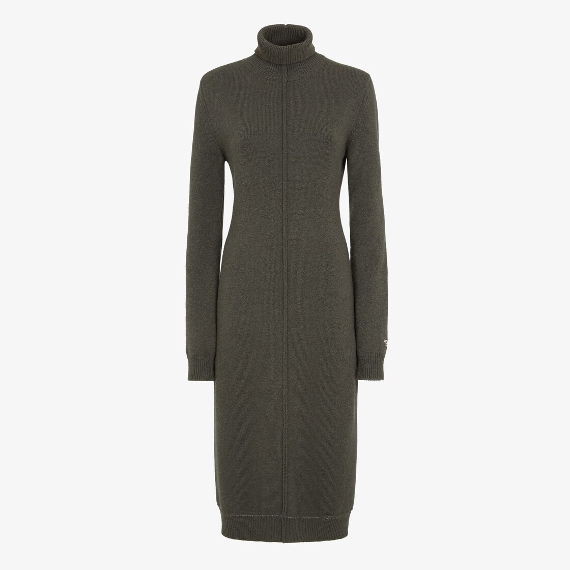 Dress Wool Green Fendi