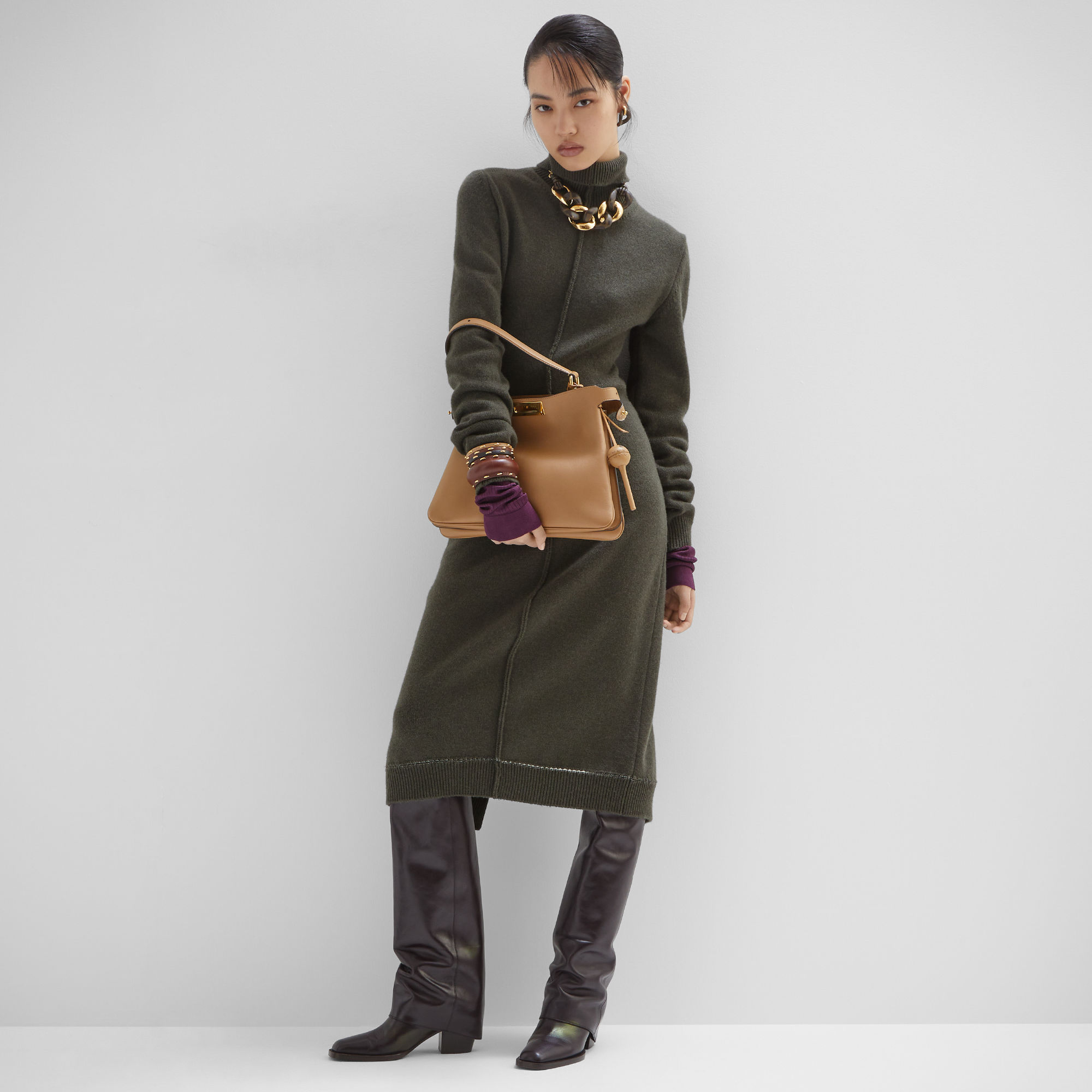 ドレス ウール グリーン | Fendi ドレス ウール グリーン | Fendi